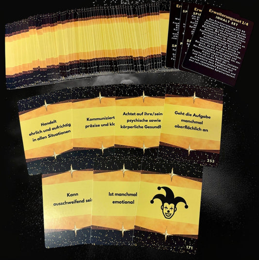 Feedbackpoker Erweiterungs Kartenset mit Softskills & Joker