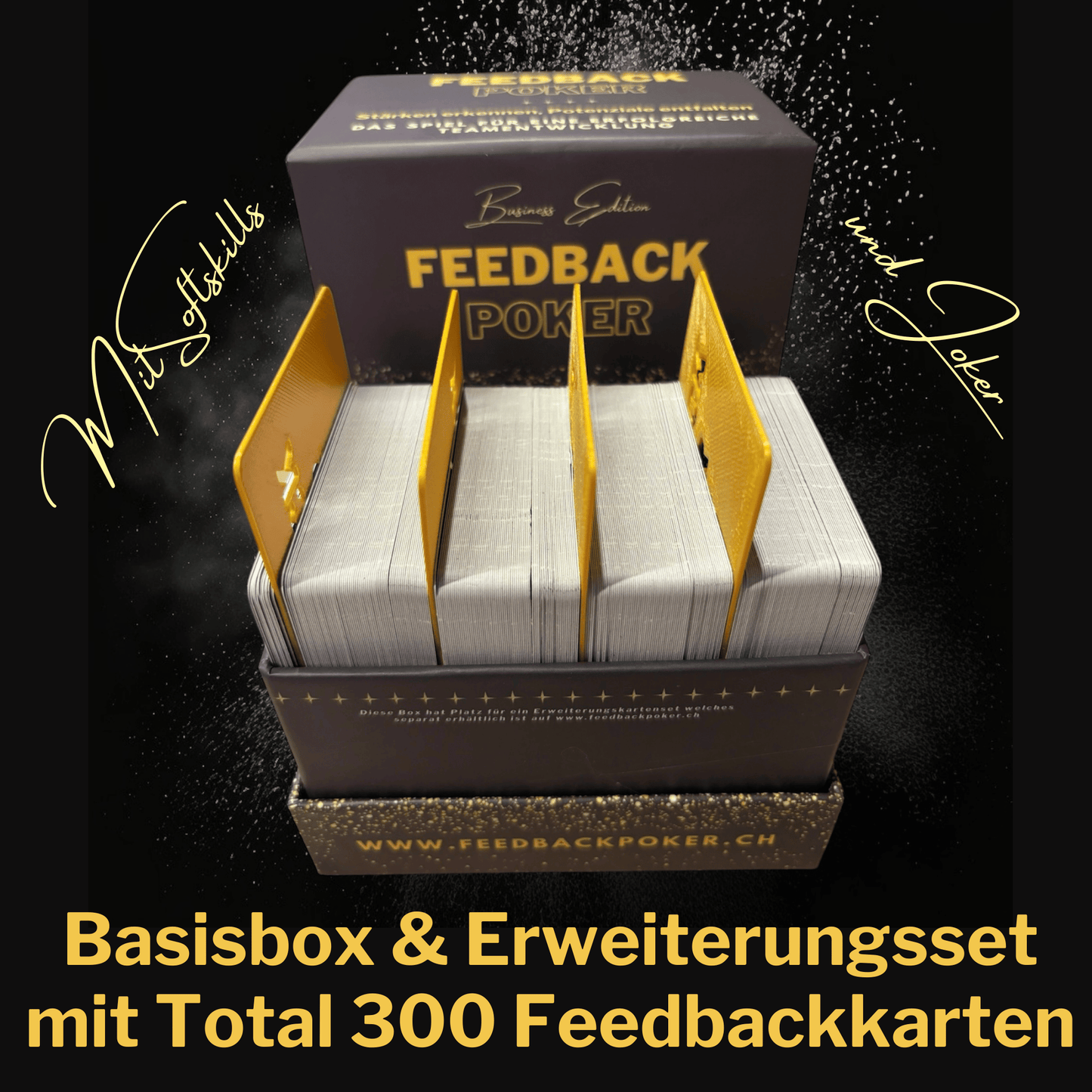 Feedbackpoker Basic Card Game - Business Edition - DE