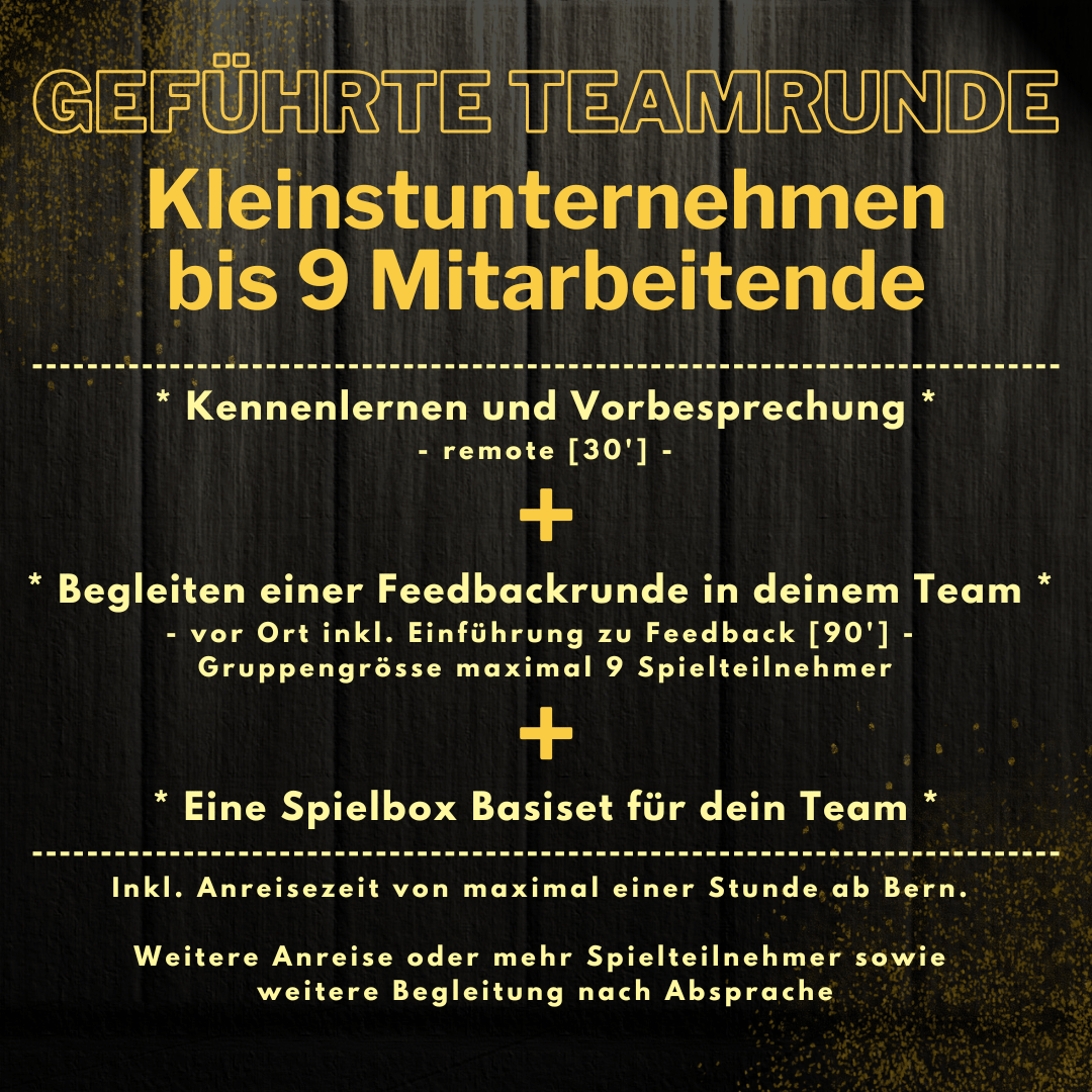 Guided team round - trainer accompanies your team