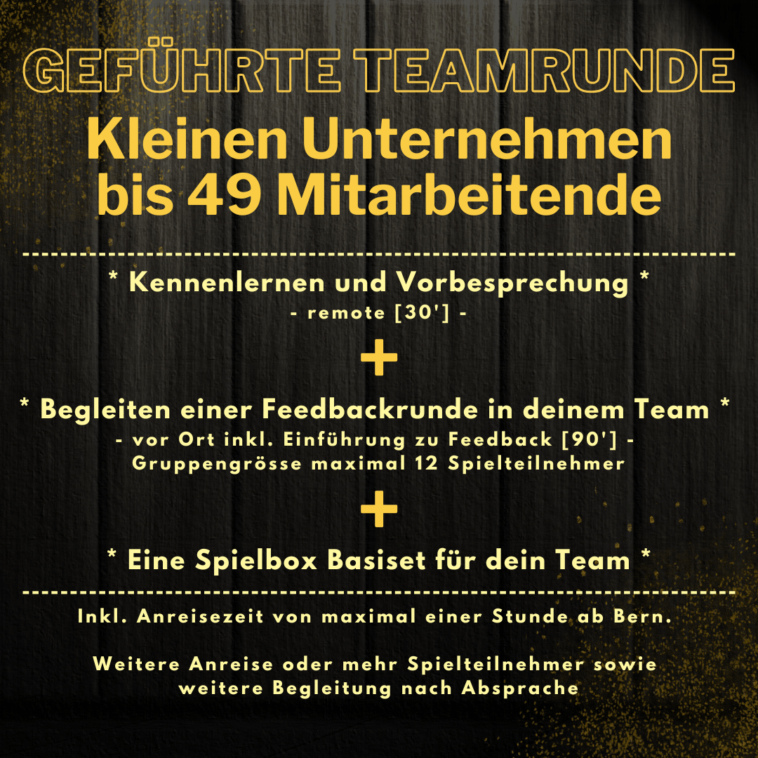 Guided team round - trainer accompanies your team